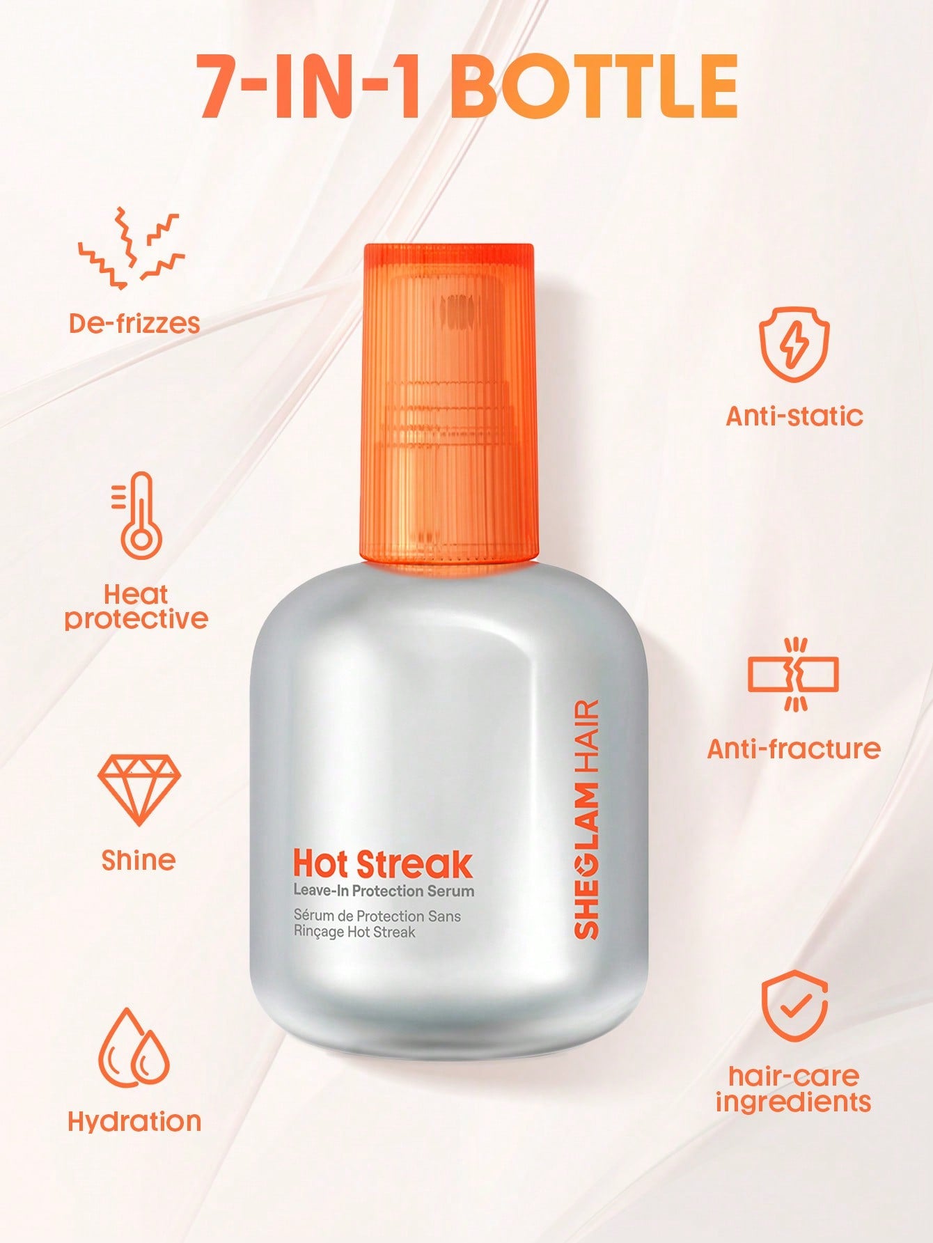 شيجلام Hair Hot Streak Leave-In Protection سيروم 10مل - الصورة 5
