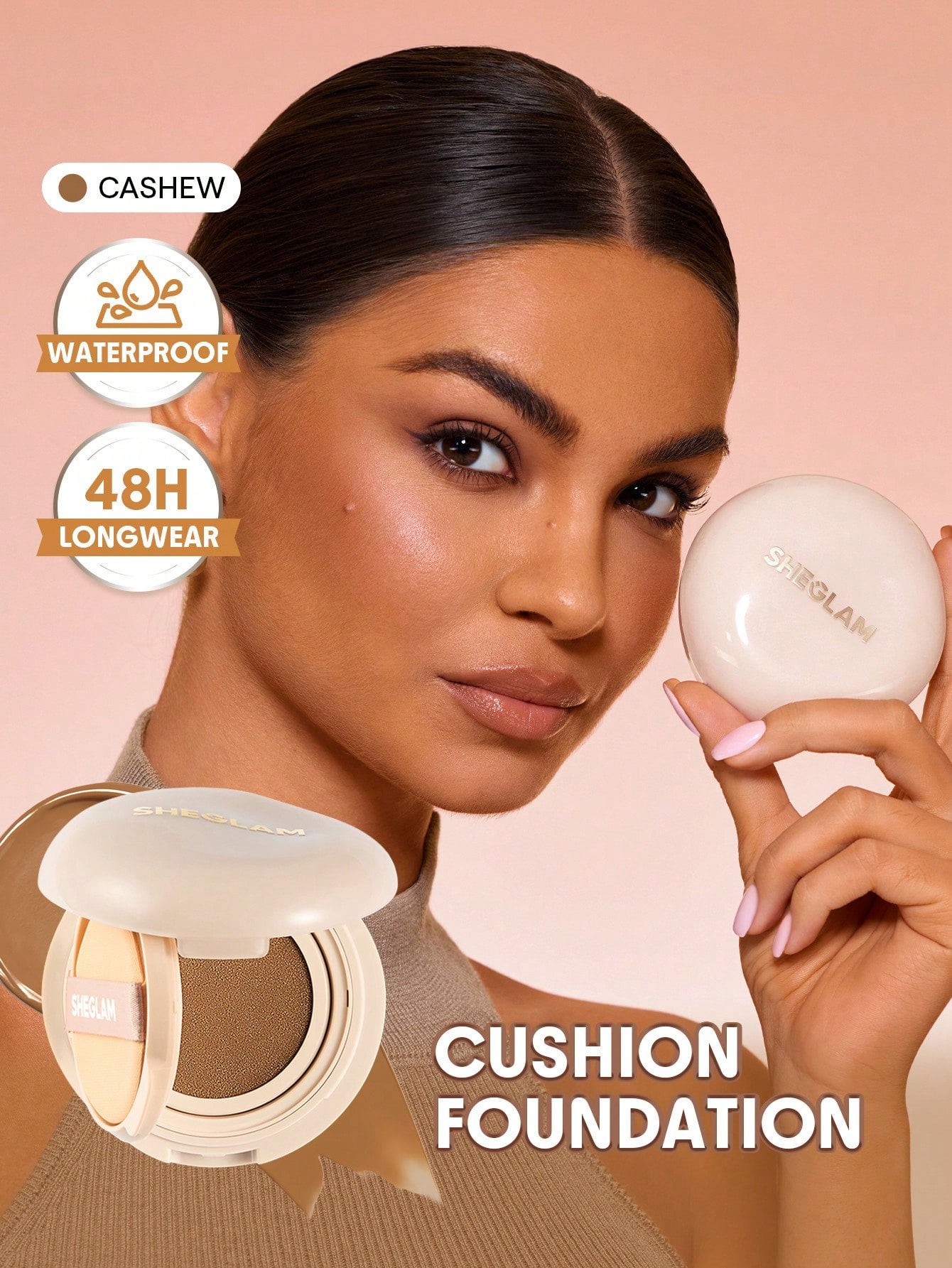 شيجلام Lock و Go Long Lasting Cushion كريم أساس - الصورة 35