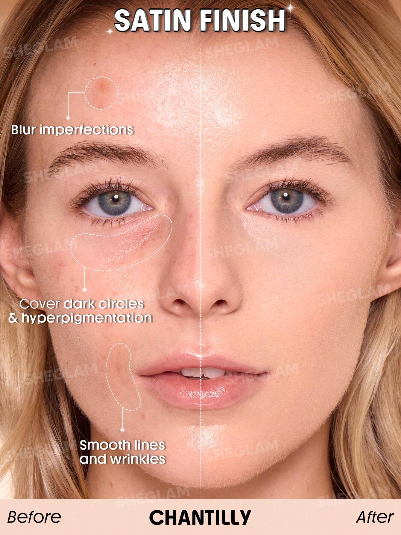 شيجلام Skin Sync Satin كريم أساس - الصورة 11