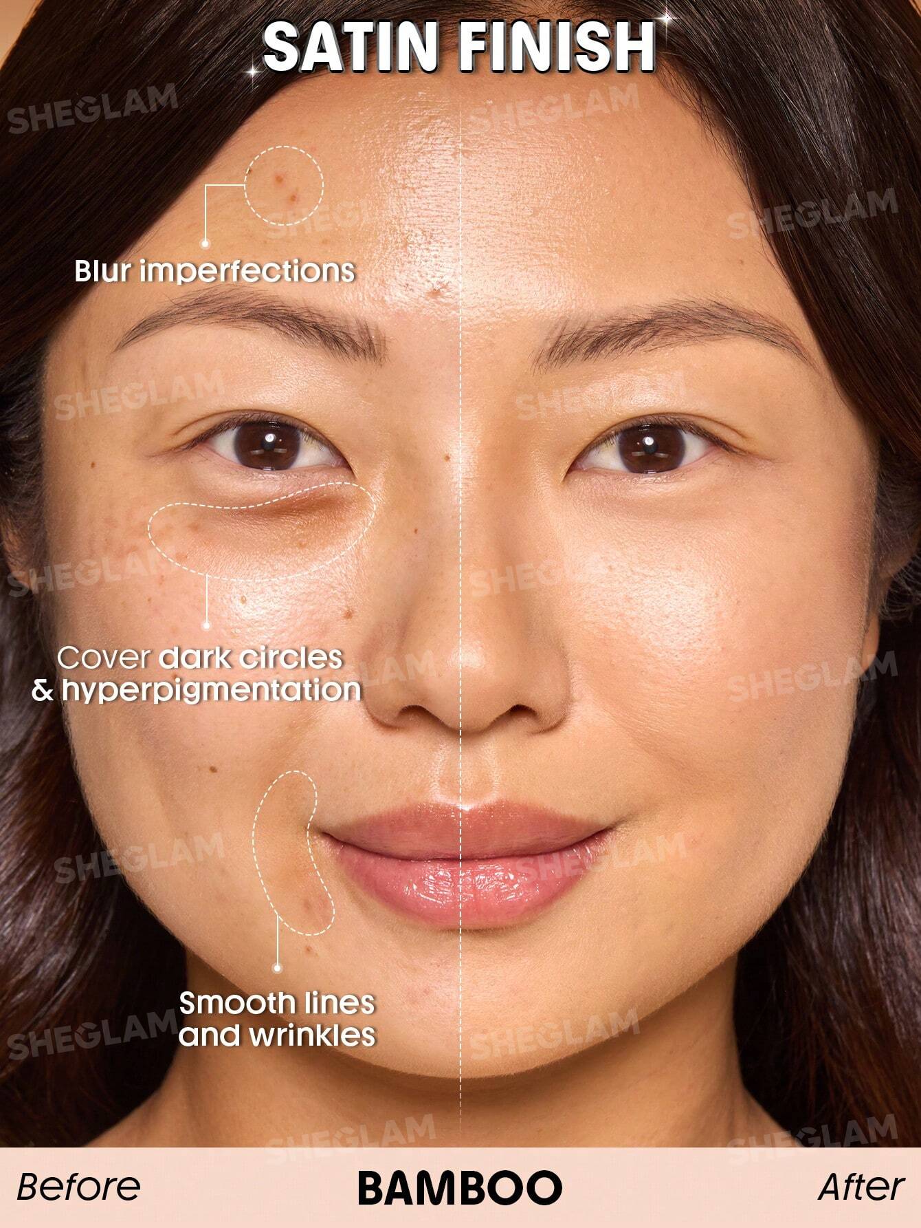 شيجلام Skin Sync Satin كريم أساس - الصورة 20