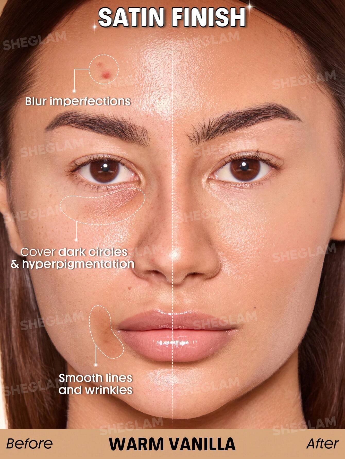 شيجلام Skin Sync Satin كريم أساس - الصورة 50