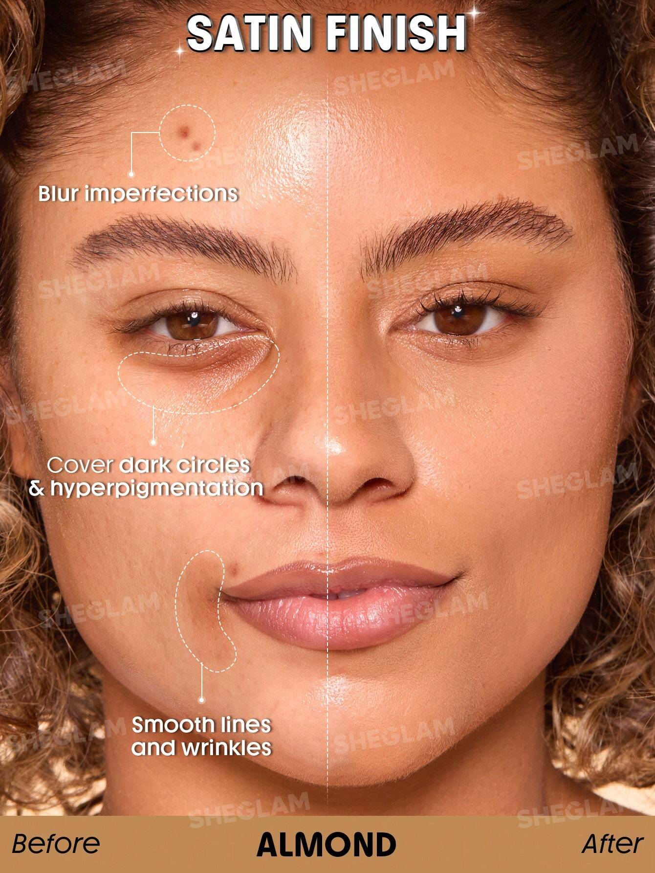 شيجلام Skin Sync Satin كريم أساس - الصورة 71