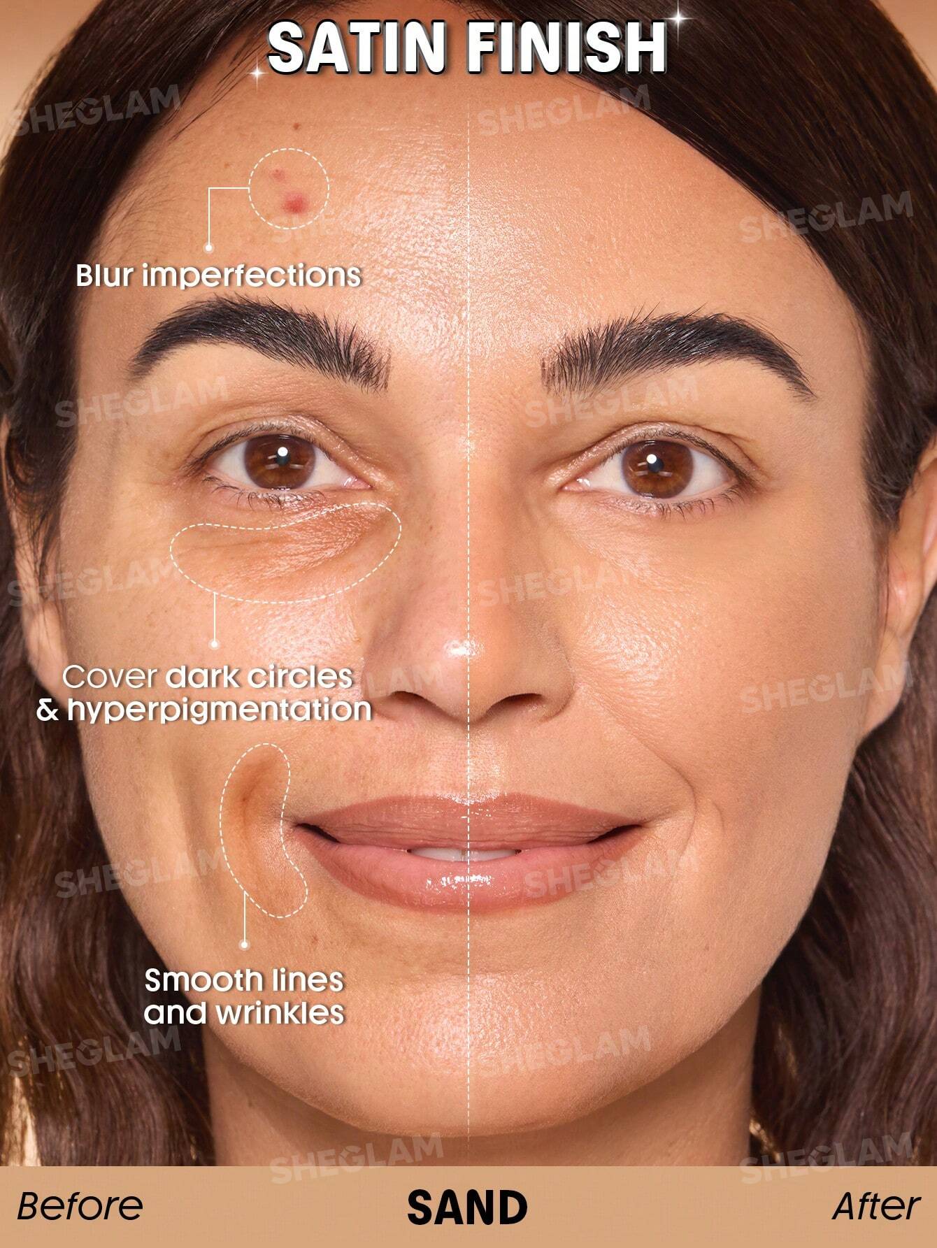 شيجلام Skin Sync Satin كريم أساس - الصورة 53