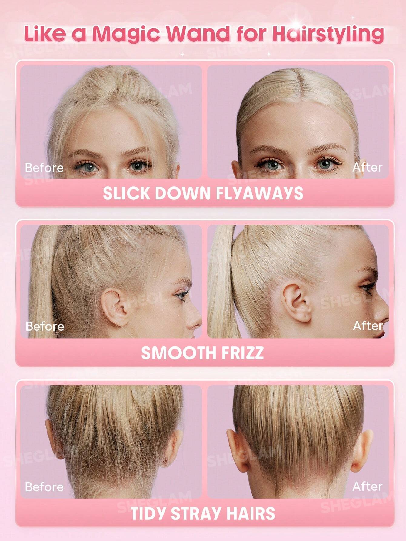 شيجلام hair cupids charm style keeper hair ماسكارا 10مل - الصورة 5