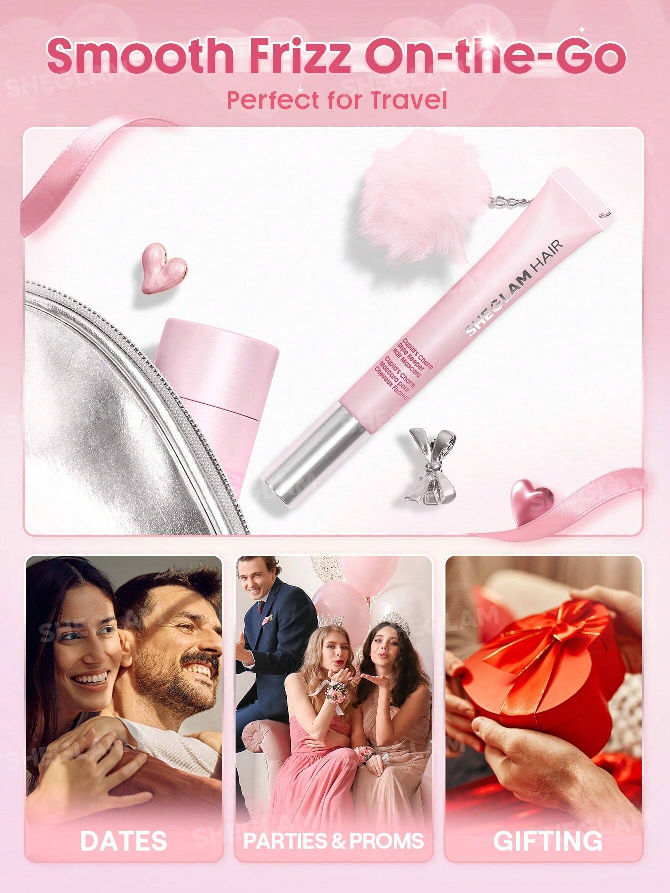 شيجلام hair cupids charm style keeper hair ماسكارا 10مل - الصورة 9