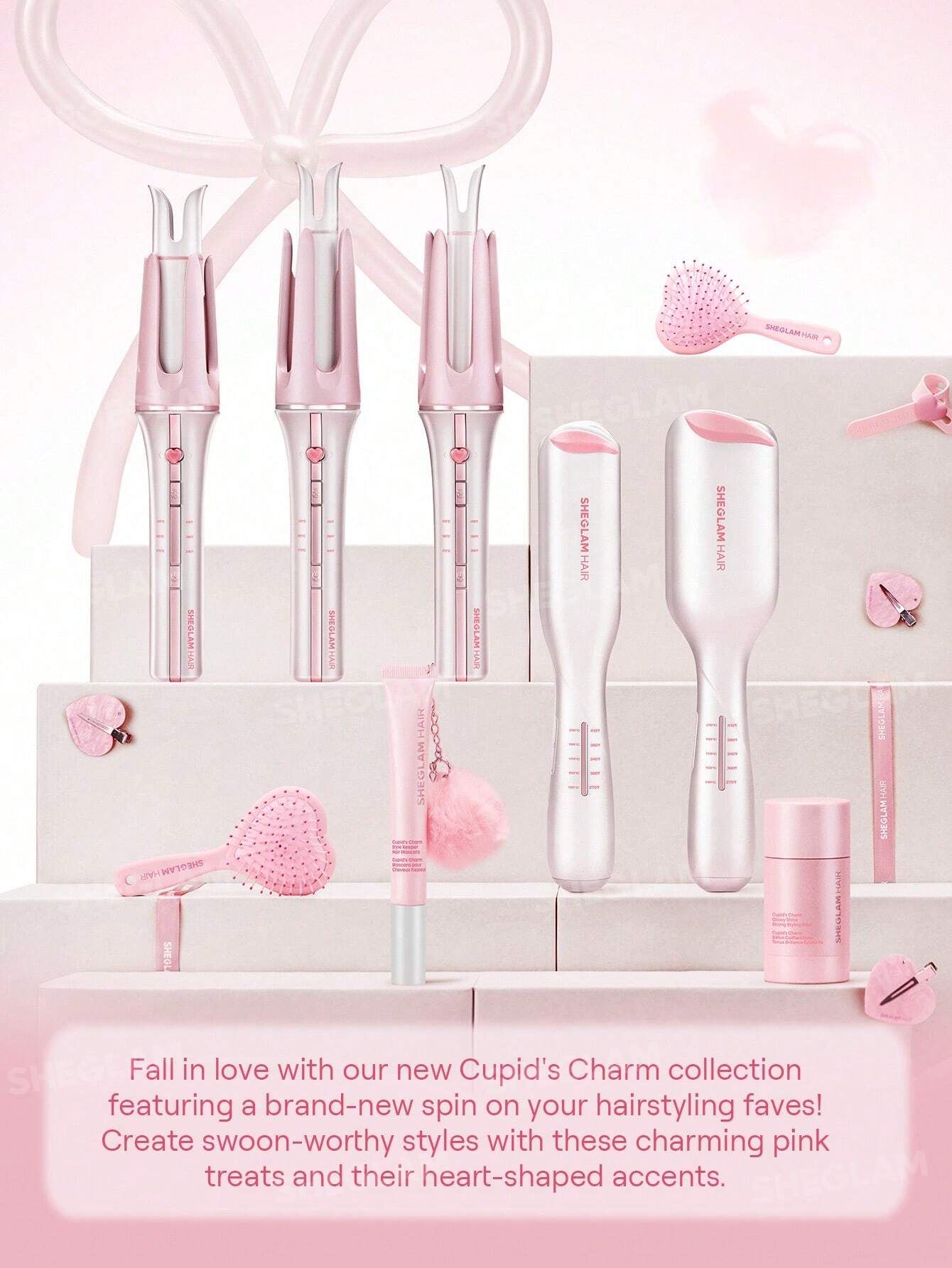 شيجلام hair cupids charm style keeper hair ماسكارا 10مل - الصورة 10