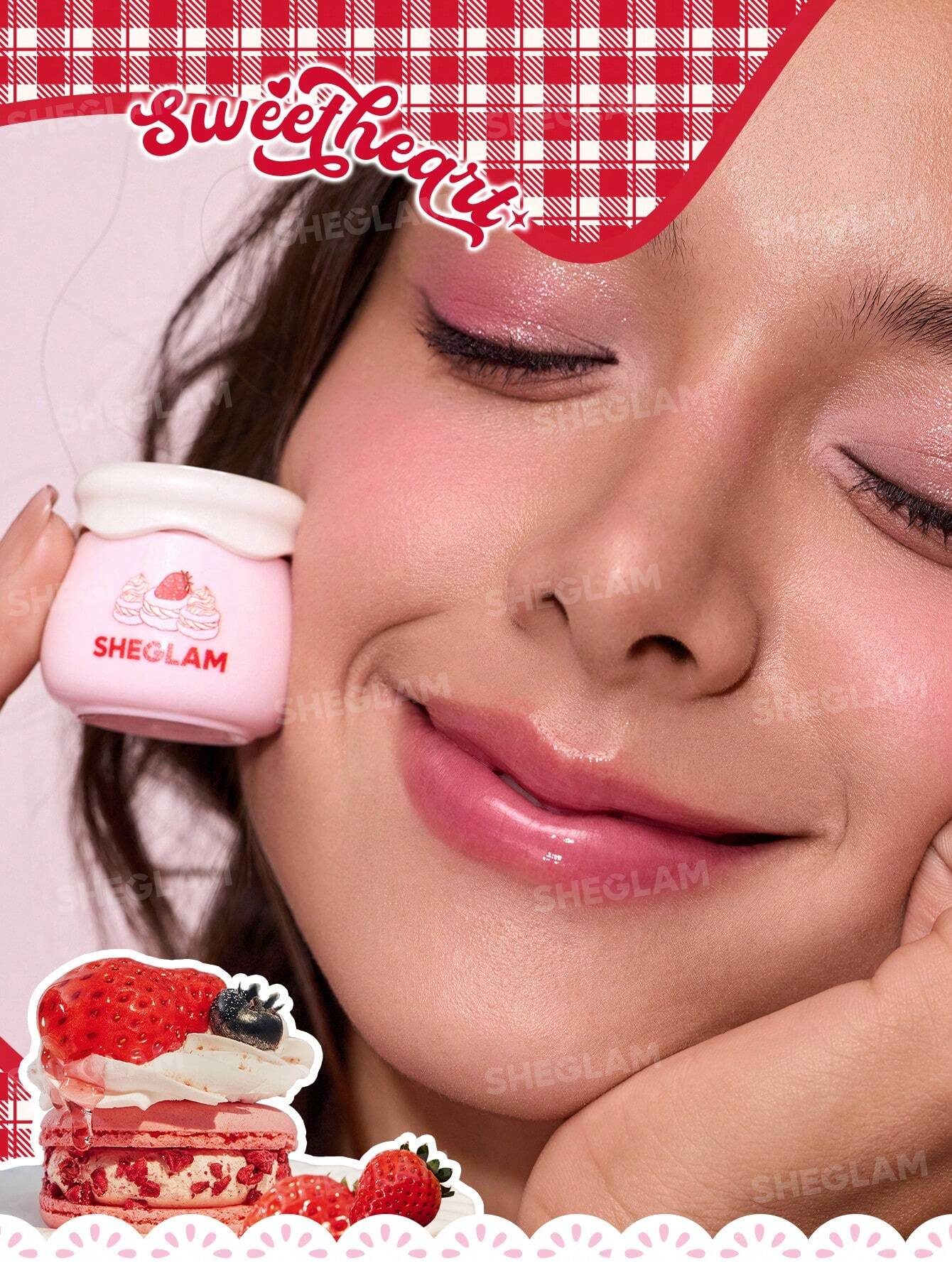 شيجلام berry jam lip ماسك pot - الصورة 6