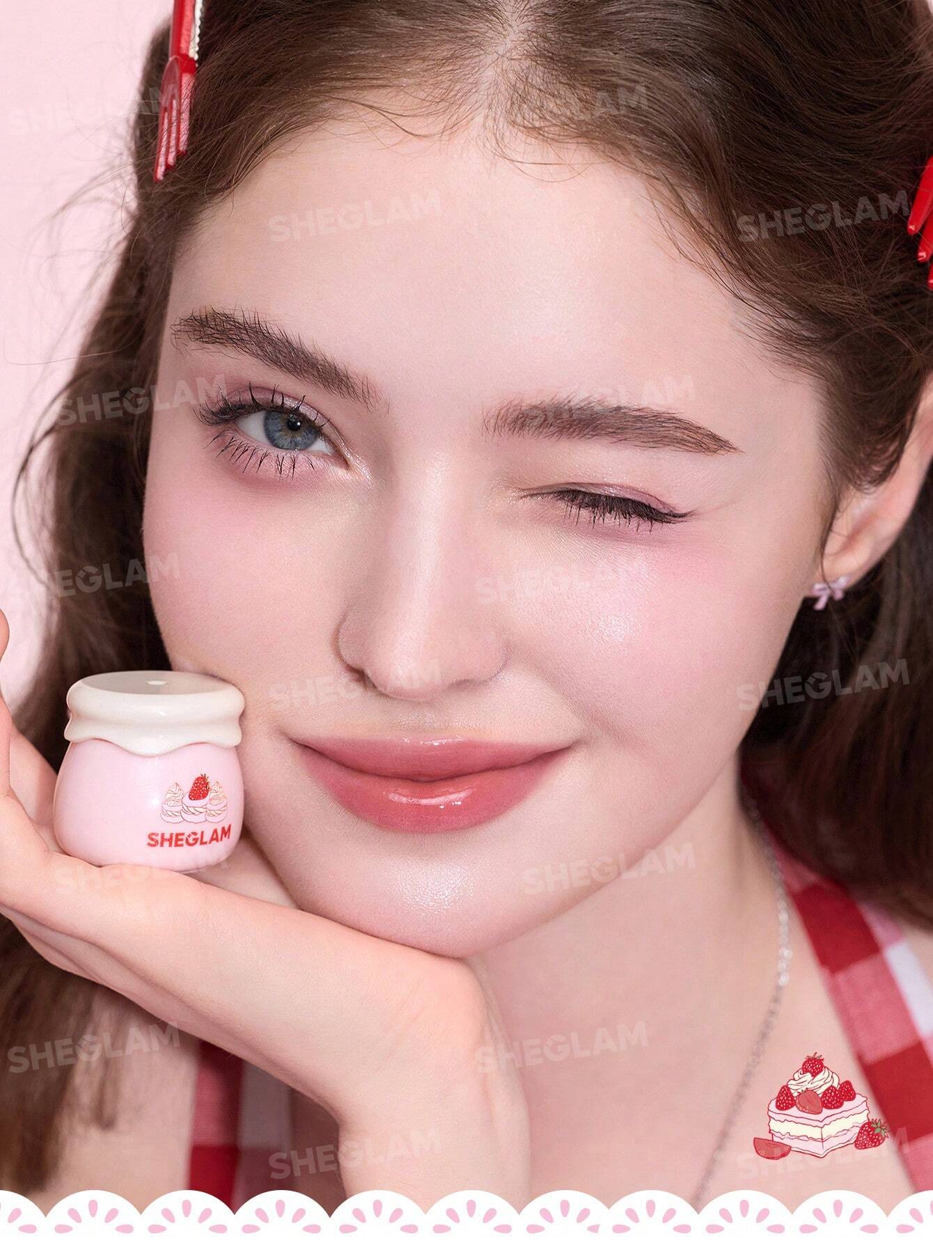 شيجلام berry jam lip ماسك pot - الصورة 7