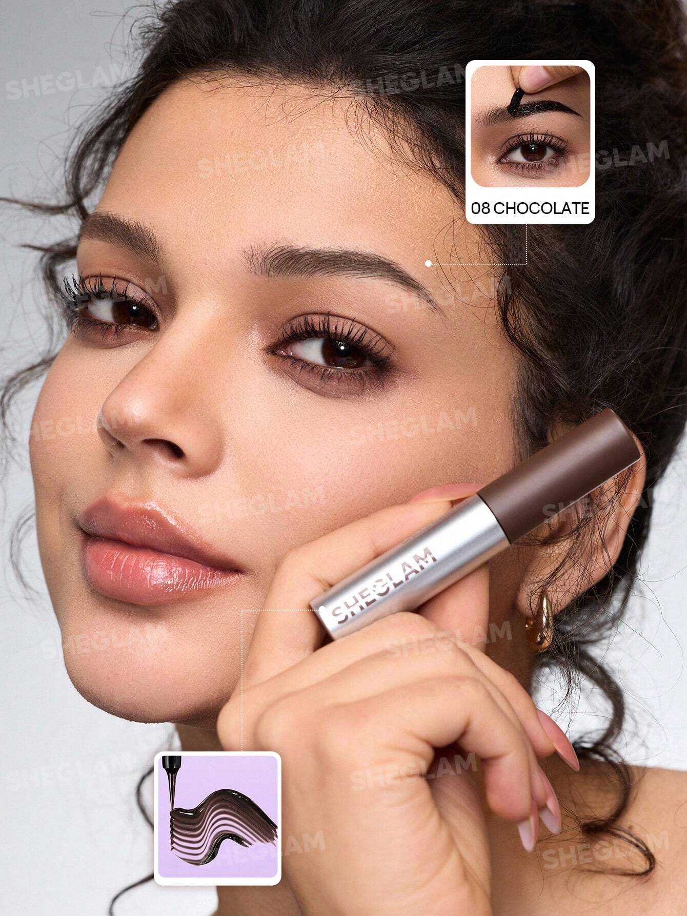 شيجلام Tint Lock Tattoo Peel Off Brow جل - الصورة 16