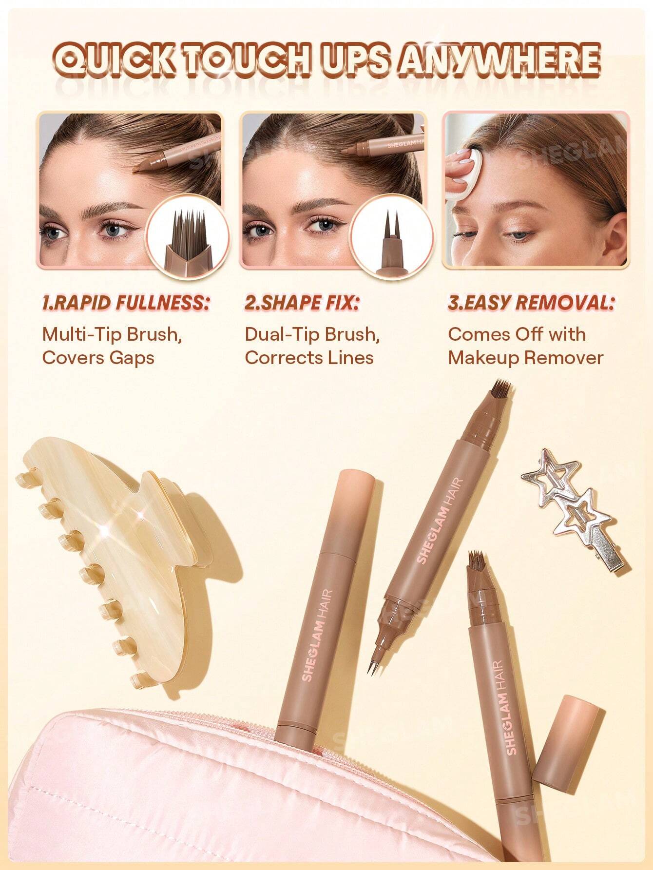 شيجلام Hair Volume Boost Root Touch up Pen - الصورة 9