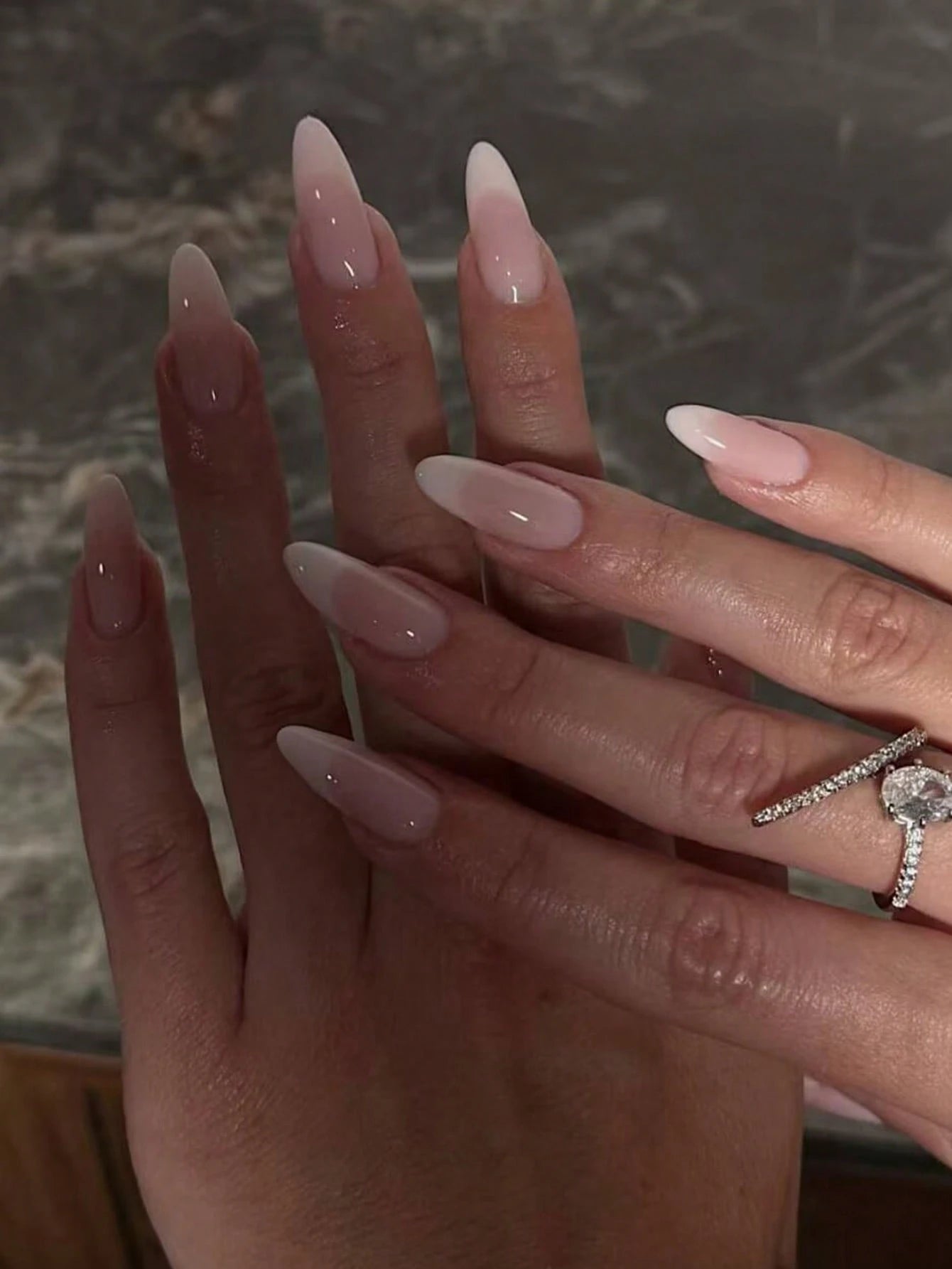 شي إن 180 a complete acrylic press-on artificial nail طقم - الصورة 7