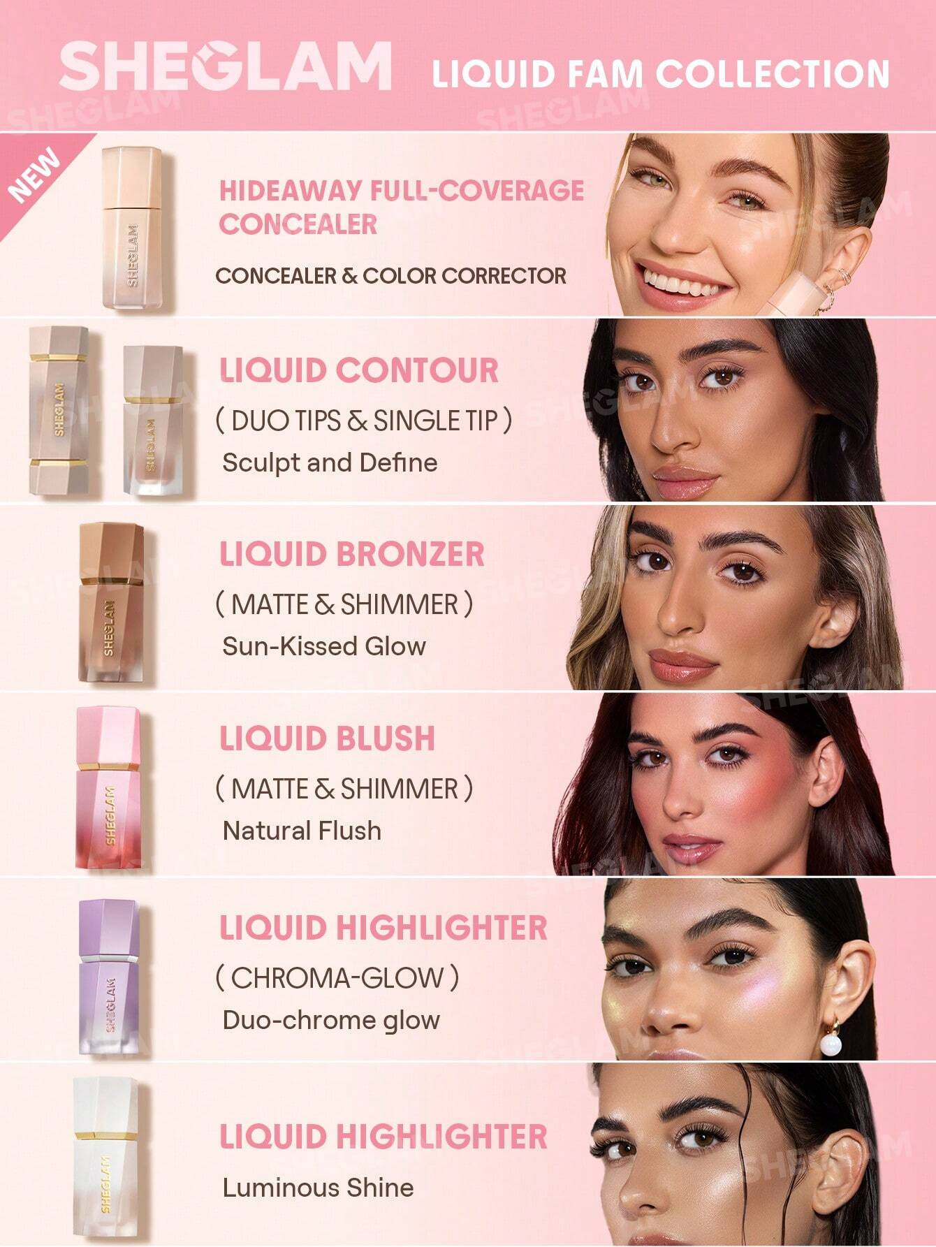 شيجلام Everyday Makeup Essentials باقة - الصورة 9