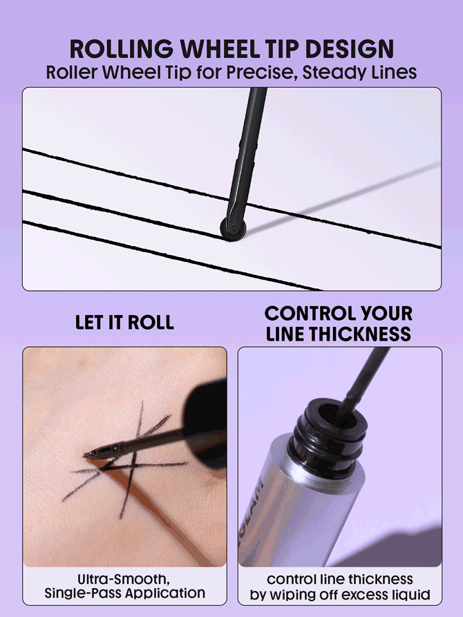 شيجلام Swift Stroke Roller آيلاينر Pen - الصورة 3