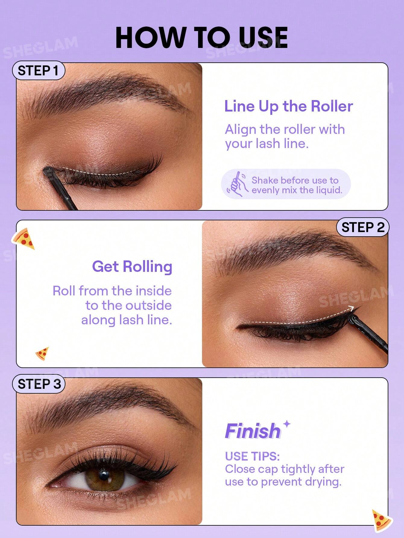 شيجلام Swift Stroke Roller آيلاينر Pen - الصورة 2