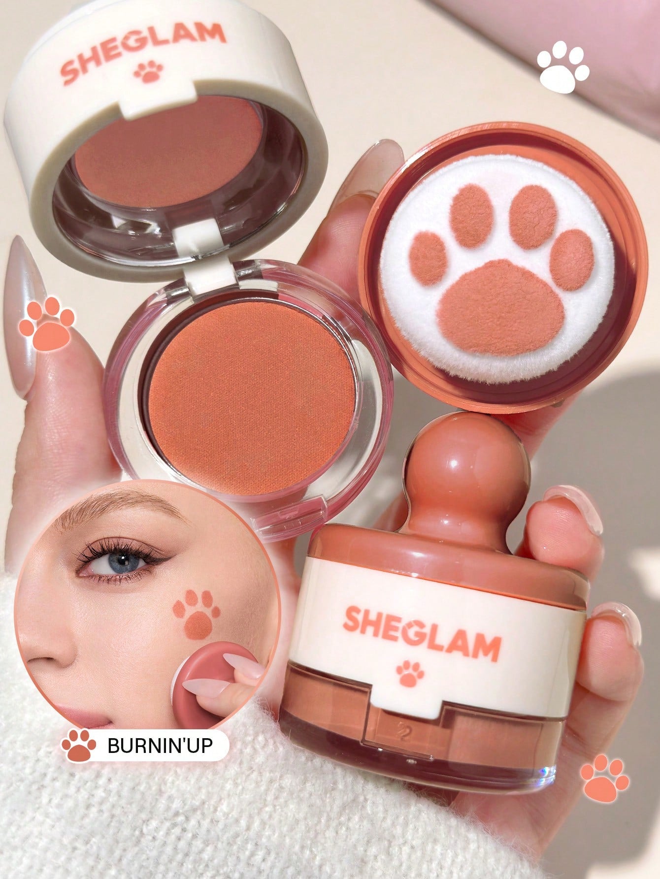 شيجلام Cutie Paw بلاشر Stamp - الصورة 2