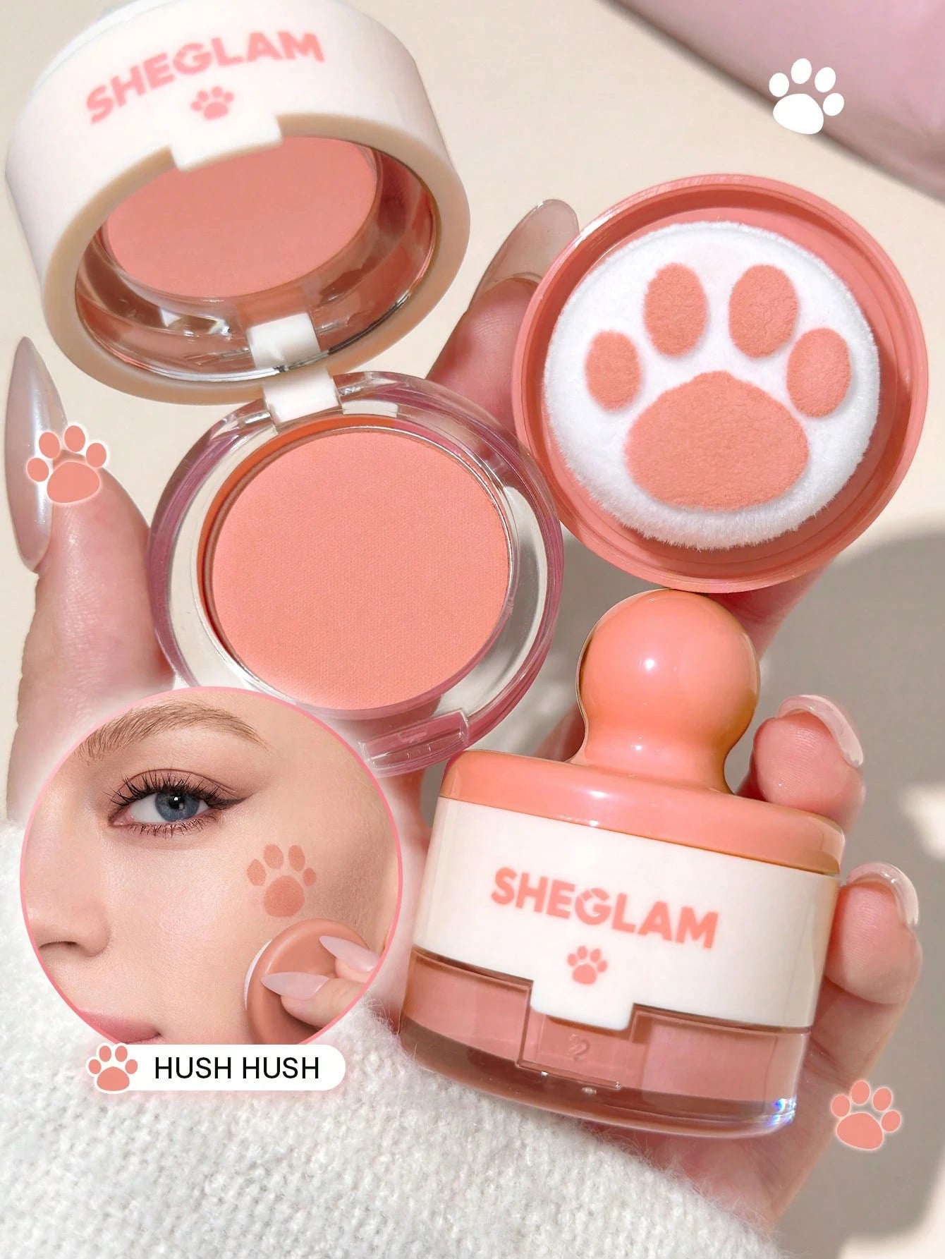 شيجلام Cutie Paw بلاشر Stamp - الصورة 3