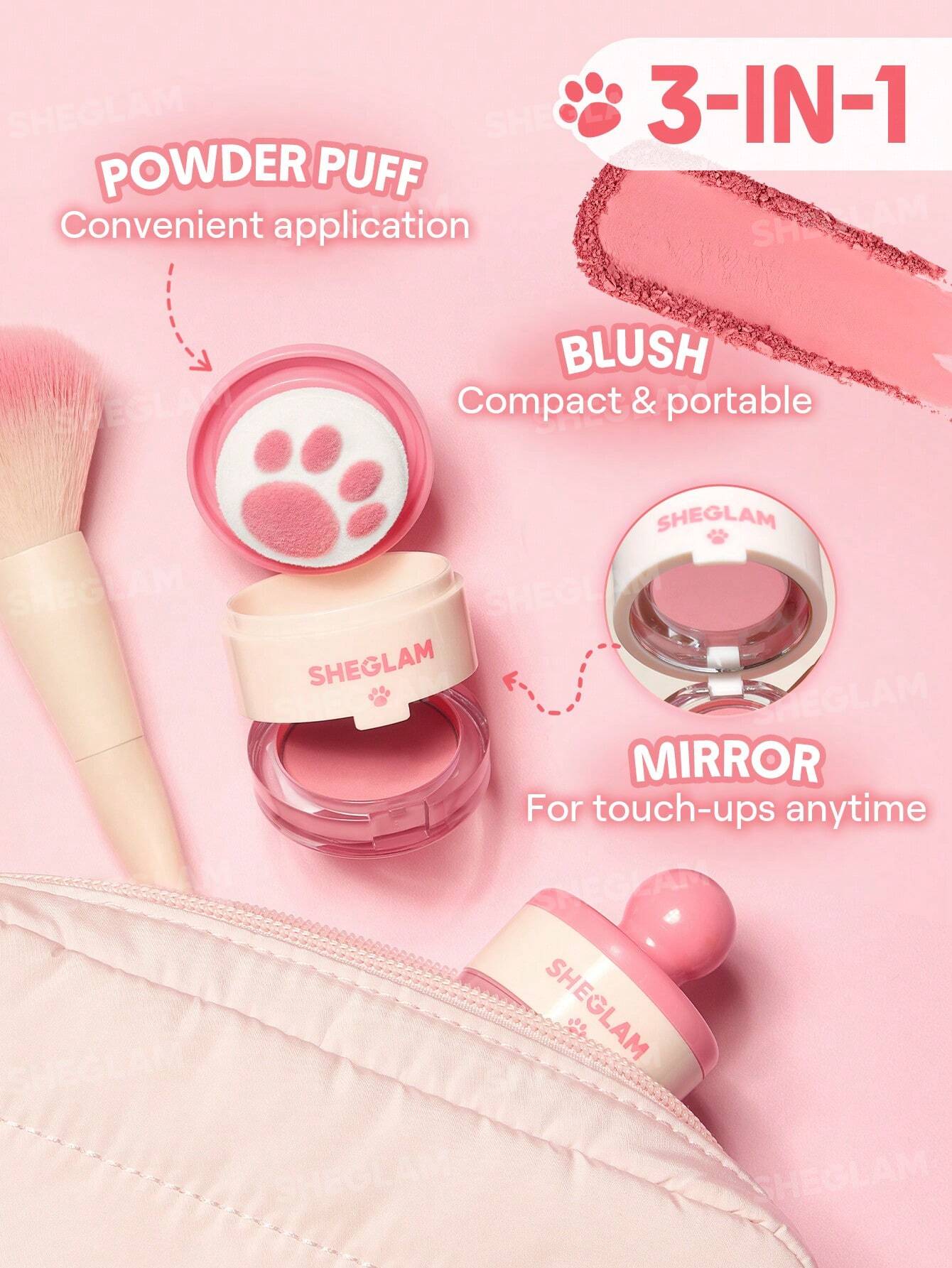 شيجلام Cutie Paw بلاشر Stamp - الصورة 11