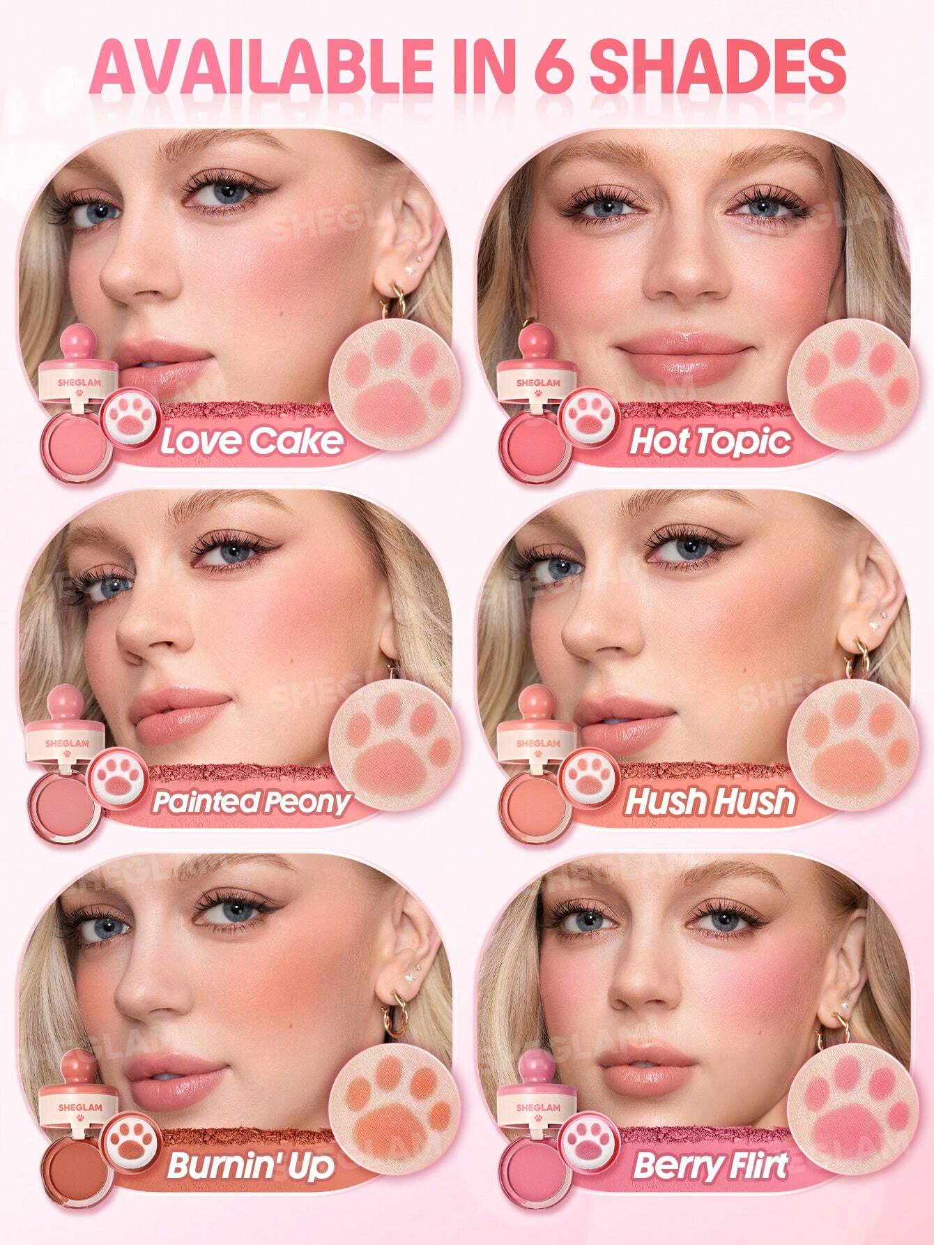 شيجلام Cutie Paw بلاشر Stamp - الصورة 7