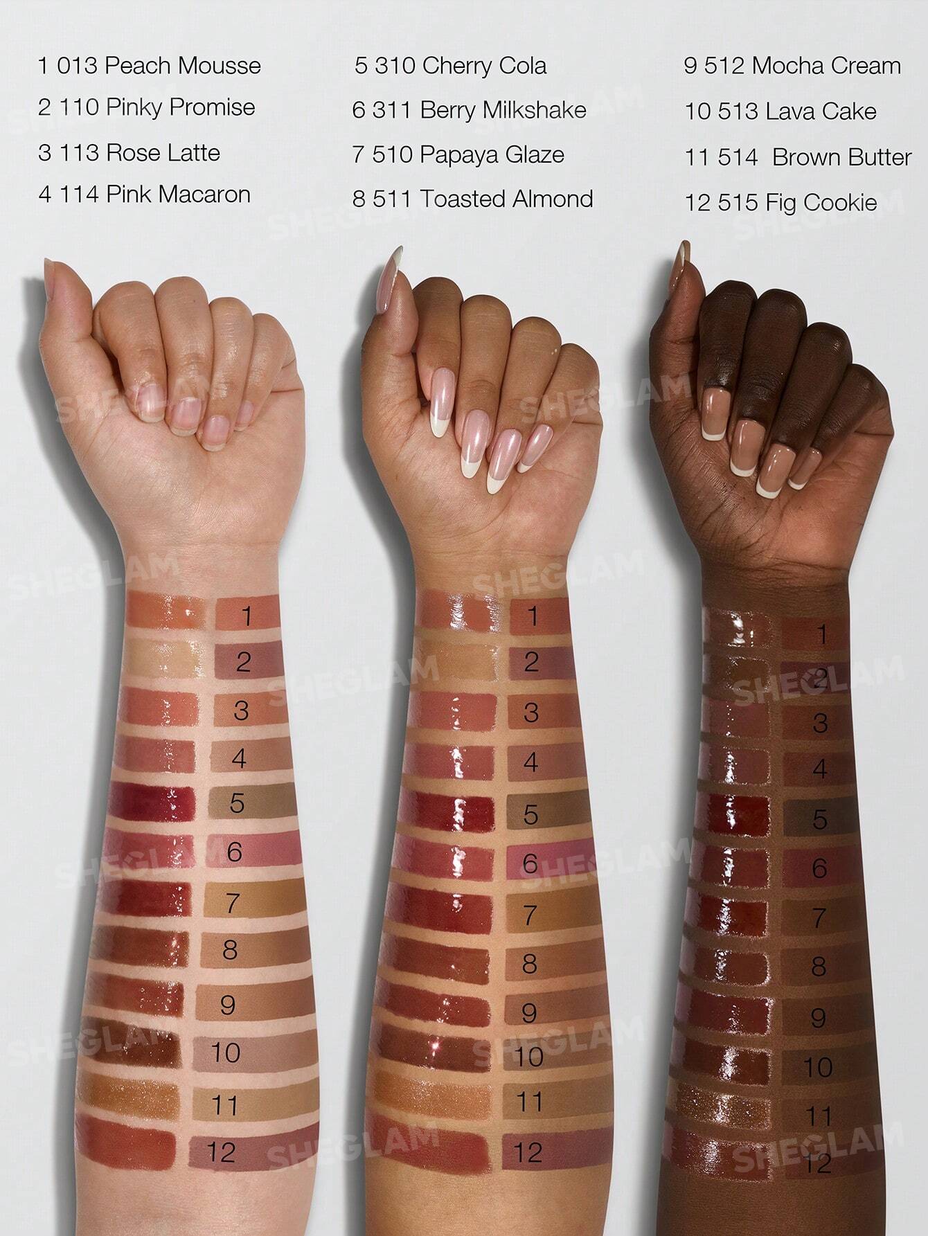 شيجلام Line To Shine Peel-Off Lip Stain و Gloss Duo - الصورة 5