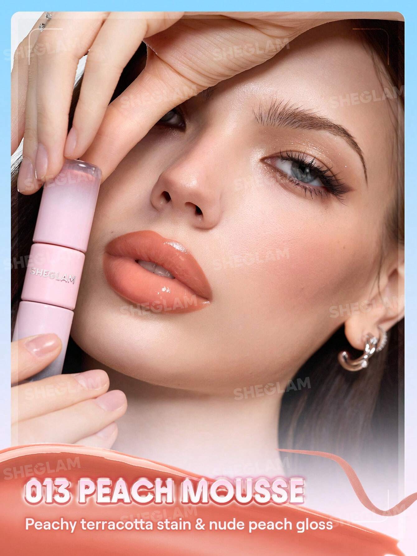 شيجلام Line To Shine Peel-Off Lip Stain و Gloss Duo - الصورة 10