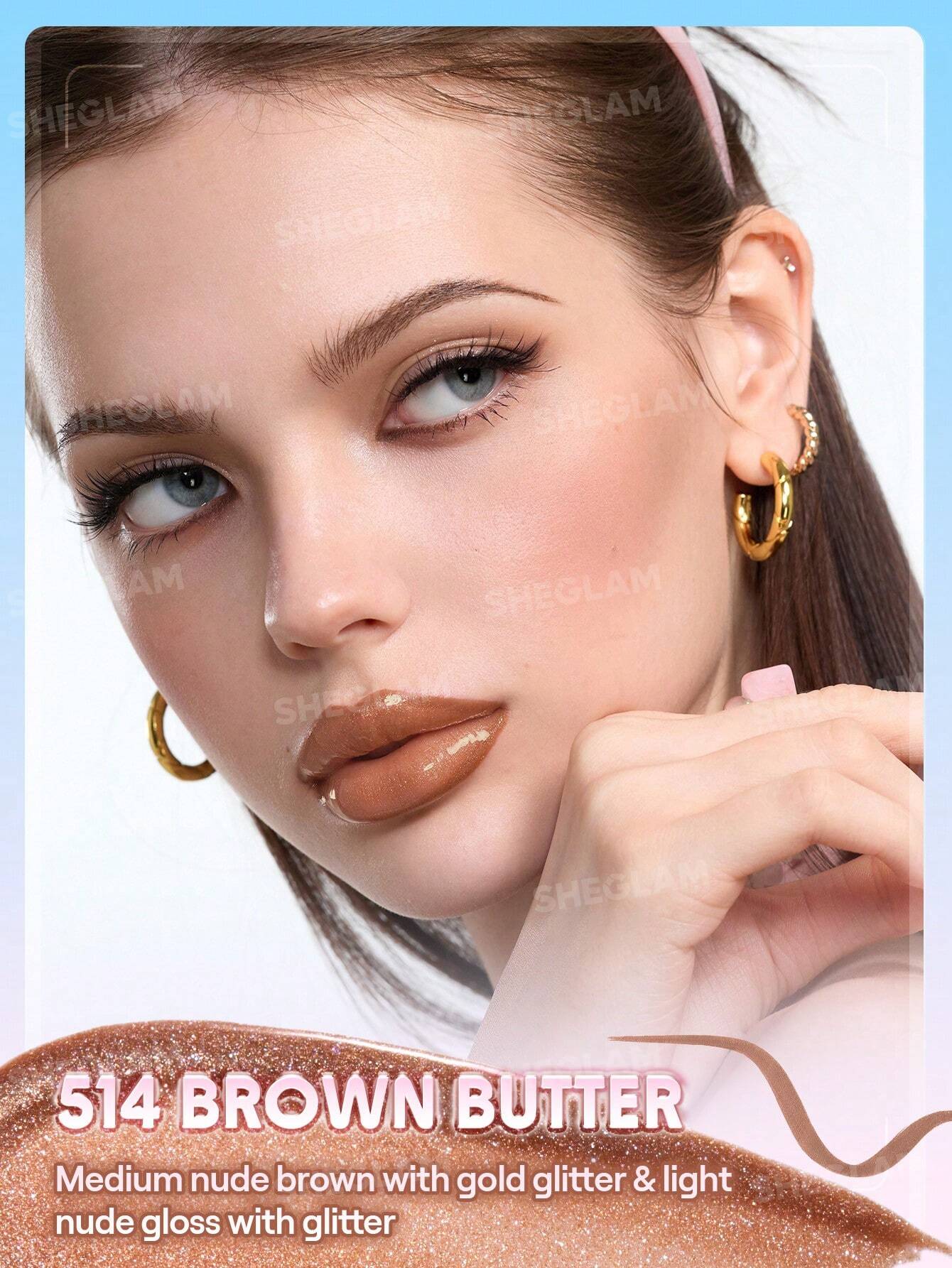 شيجلام Line To Shine Peel-Off Lip Stain و Gloss Duo - الصورة 56