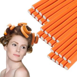 10 قطع Hair Curlers Roll Stick Soft إسفنجة Hair Curling Roller 0.4in