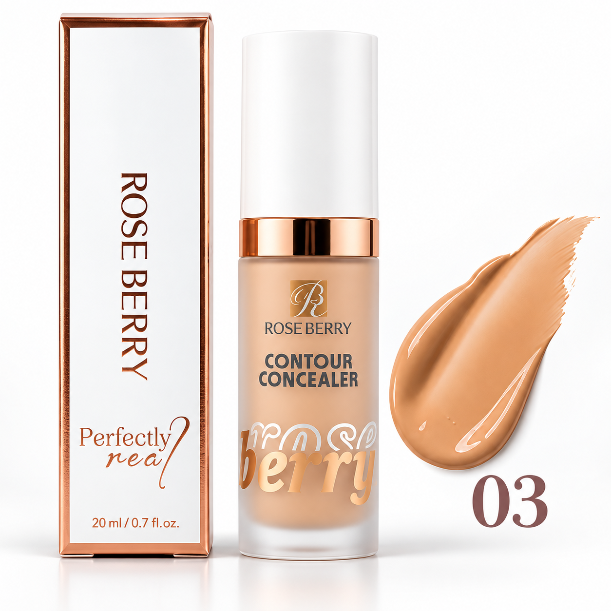 روز بيري Perfectly Real Contour كونسيلر 20 مل - الصورة 5