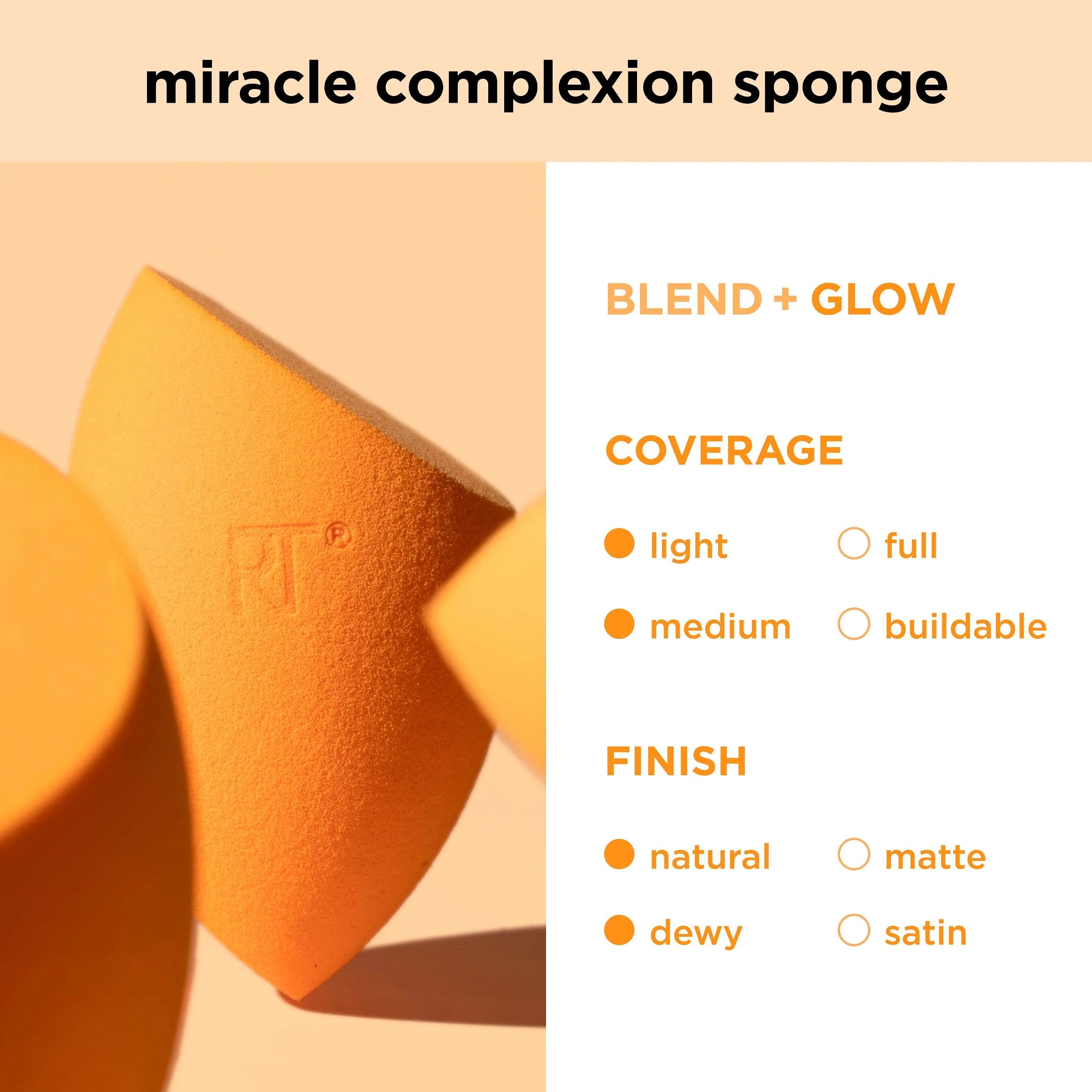 ريل تكنيكس 4 Miracle Complexion Sponges - الصورة 2