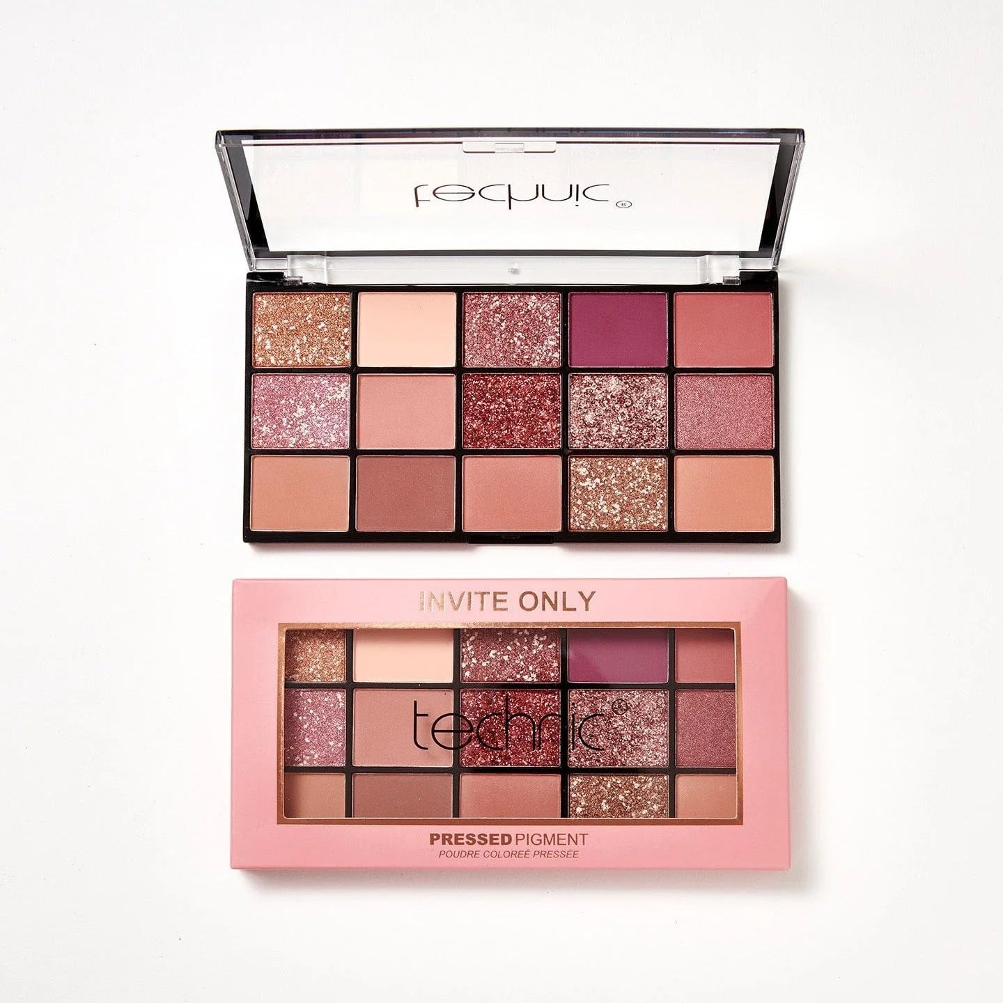 Technic Pressed Pigment باليت ظلال عيون 15-Invite Only
