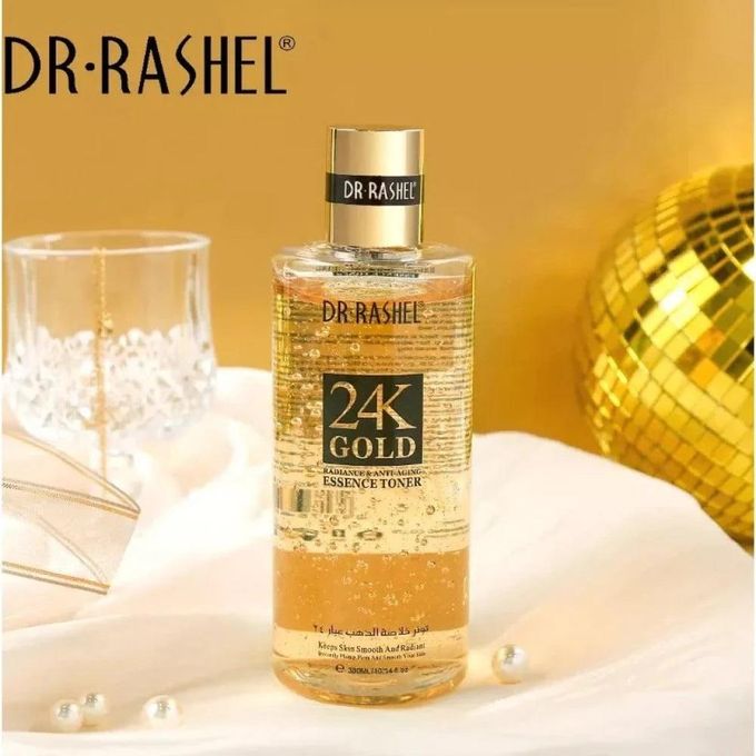 Dr. Rashel 24K ذهبي مقاوم لعلامات التقدم في السن و Radiance تونر 300مل - الصورة 3