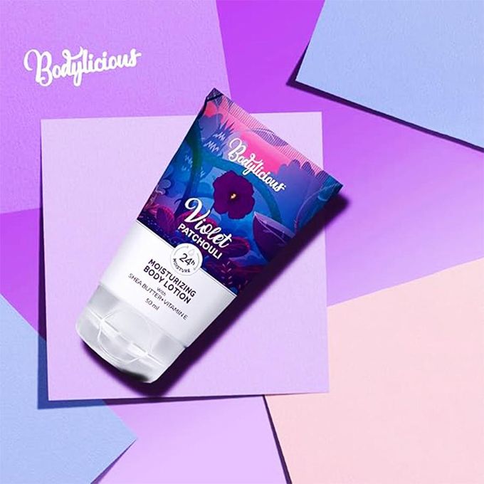 Bodylicious-Violet Patchouli لوشن 50مل - الصورة 3
