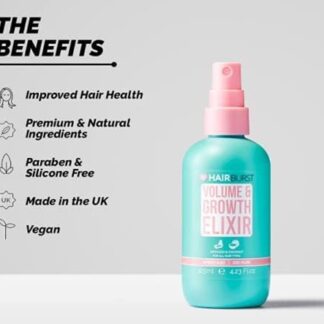 Hairburst Volume و Growth Elixir بخاخ 125مل أفوكادو و جوز الهند