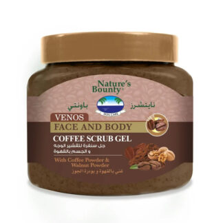 Nature's Bounty Venos Face و مقشر جسم Coffee 300 مل