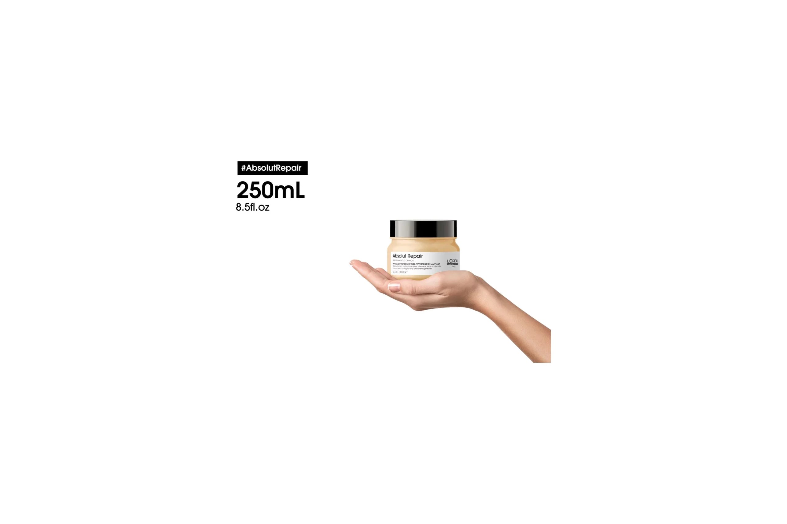 لوريال Professionnel Absolut Repair ماسك for Damaged و Dry Hair 250مل - الصورة 4