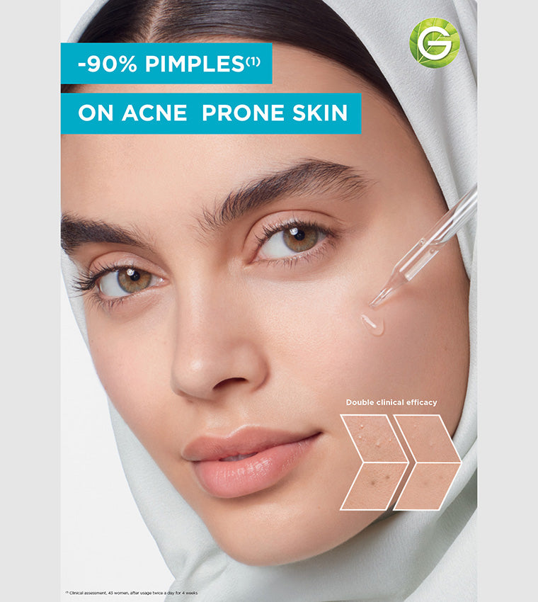 غارنييه Facial سيروم Rapid Purification فيتامين C for acne-prone skin 15 مل - الصورة 7