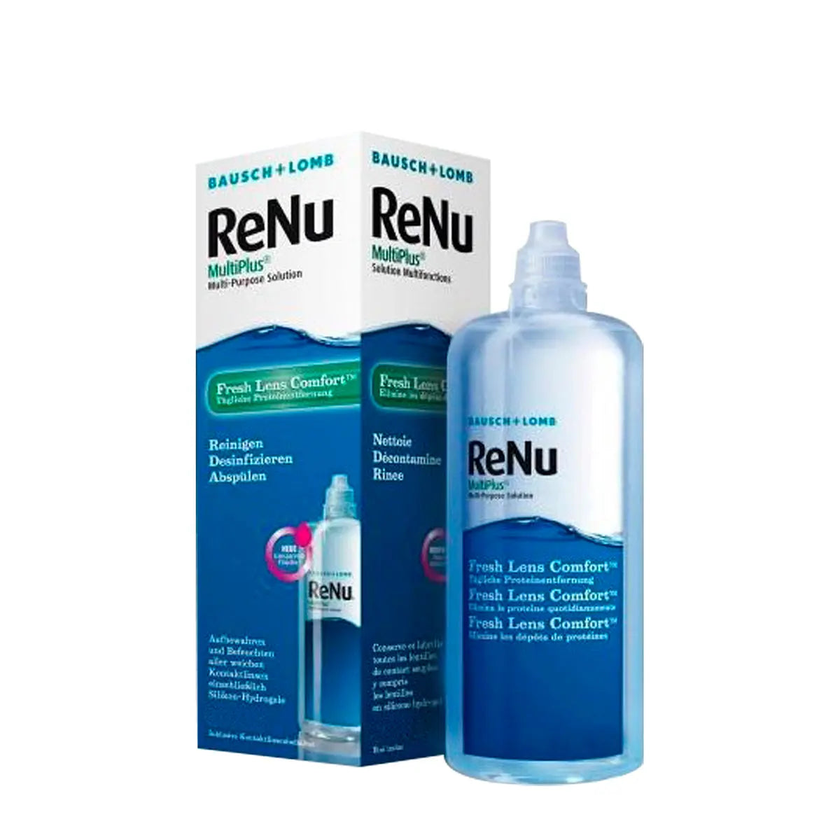 Renu Multiplus Contact Lens Solution 240 مل - الصورة 2