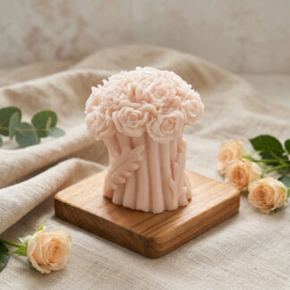 Rose Bouquet شمعة للديكور