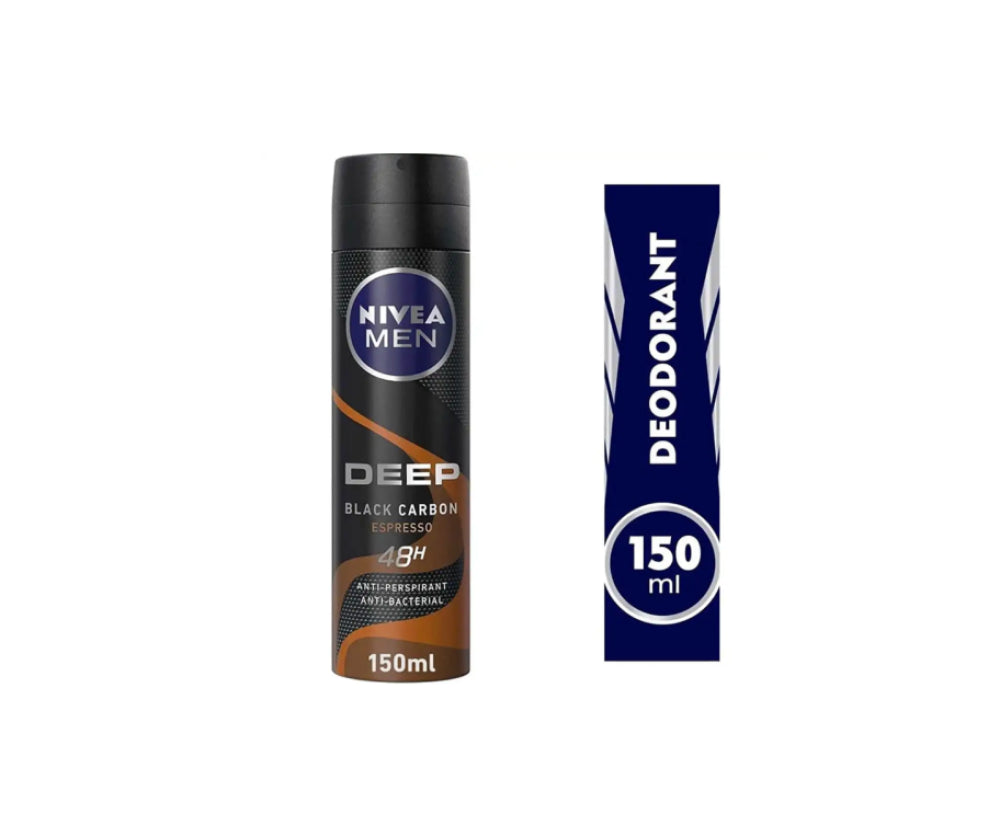 نيفيا Men أسود Carbon Espresso Men بخاخ 150مل
