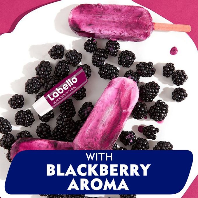 Labello العناية بالشفاه مرطب Blackberry Shine بلسم شفاه 4.8g - الصورة 4