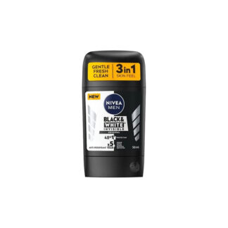 نيفيا men أسود و أبيض Invisible Original Stick 50مل