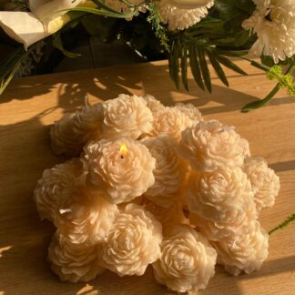 Rose Flower Shaped شمعة معطرة