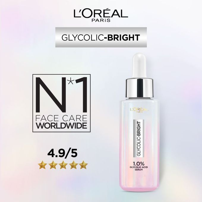لوريال Paris Glycolic Bright Glowing سيروم 30مل - الصورة 5