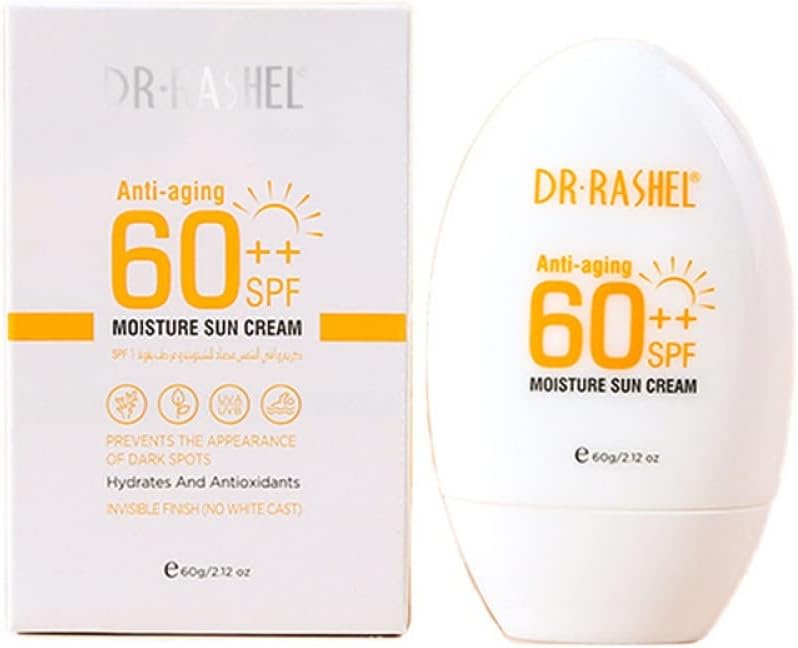 Dr. Rashel مقاوم لعلامات التقدم في السن مرطب واقي شمس SPF 60