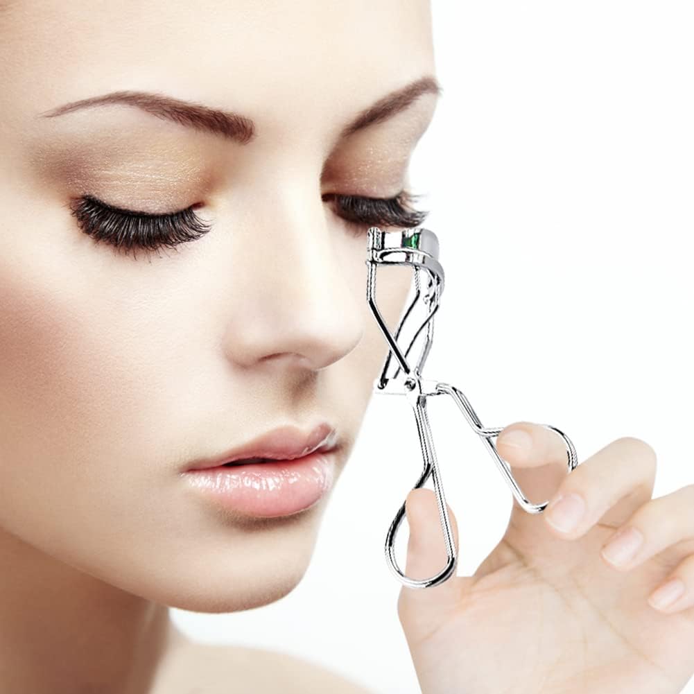 أبو يوسف Eyelash Curler + 2 بودرة Puff - الصورة 3