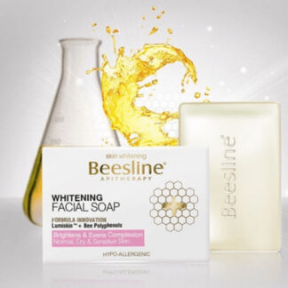 بيزلين Healthy أبيض صابون: Brighten و Even Skin Tone for Normal Dry و بشرة حساسة 85g
