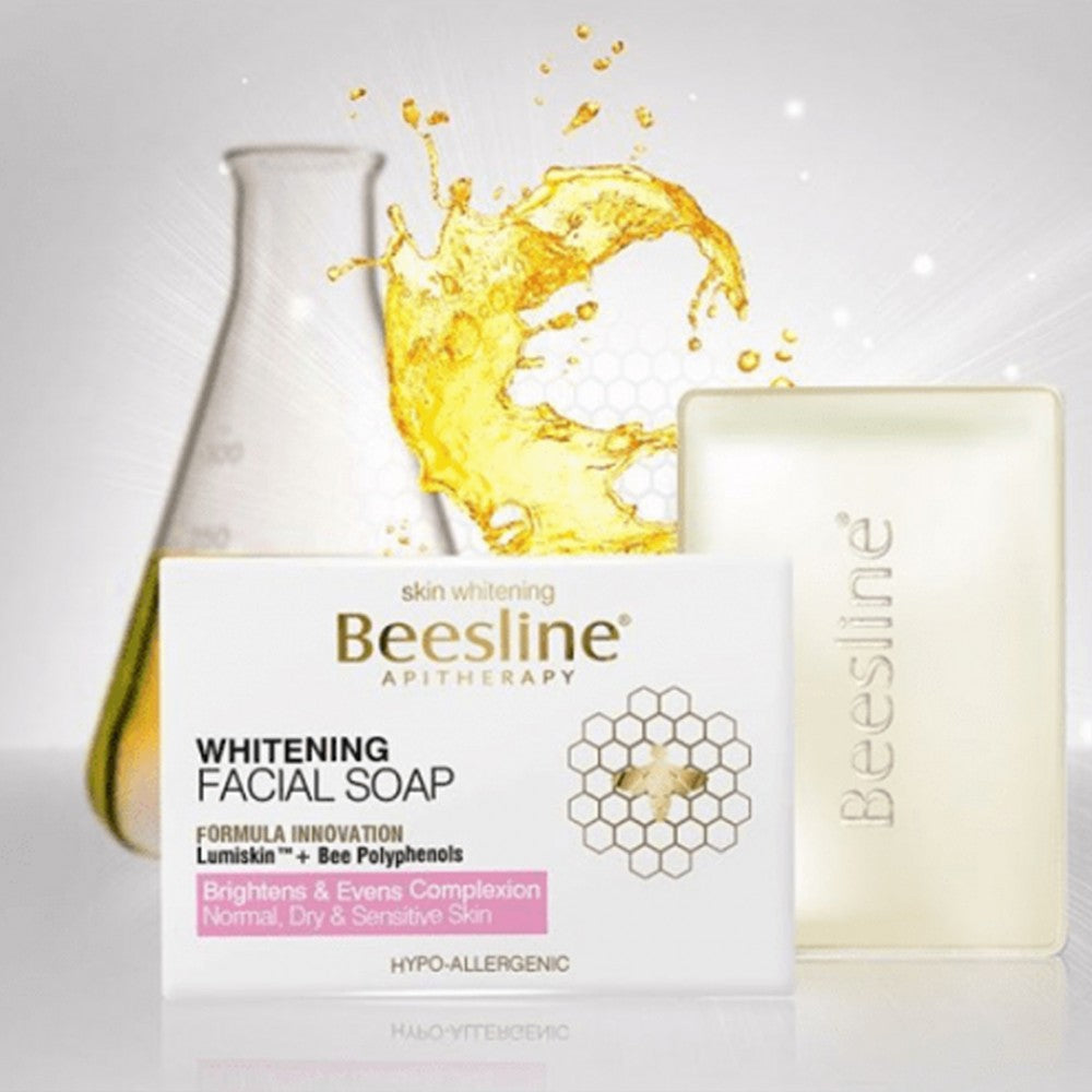 بيزلين Healthy أبيض صابون: Brighten و Even Skin Tone for Normal Dry و بشرة حساسة 85g