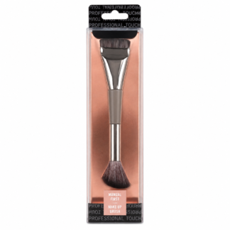 Kiki Dual Ended كريم أساس و Contour فرشاة مكياج