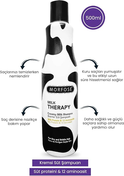 مورفوز Milk Therapy شامبو 500مل - الصورة 3