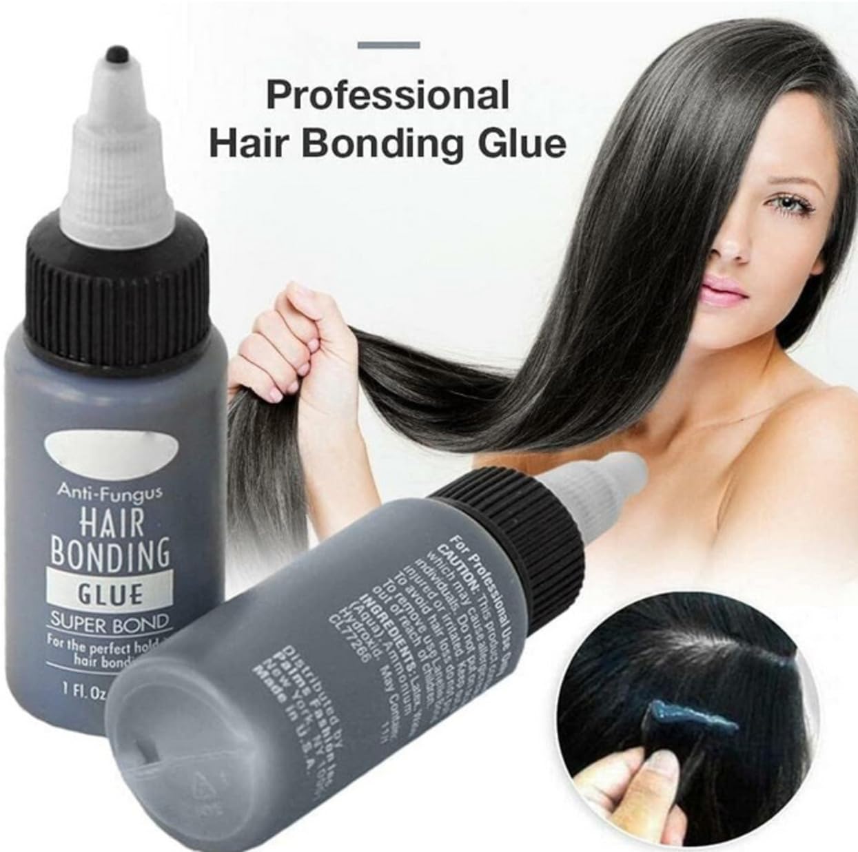 LANELL HAIR BONDING GLUE SUPER BOND 30مل - الصورة 2