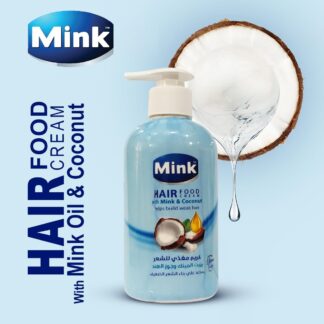 Mink كريم Hairfood بخاخ 350مل جوز الهند